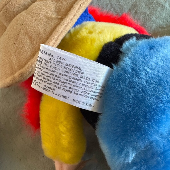 VINTAGE Yosemite sam plush window cling! Looney tunes - Picture 6 of 6